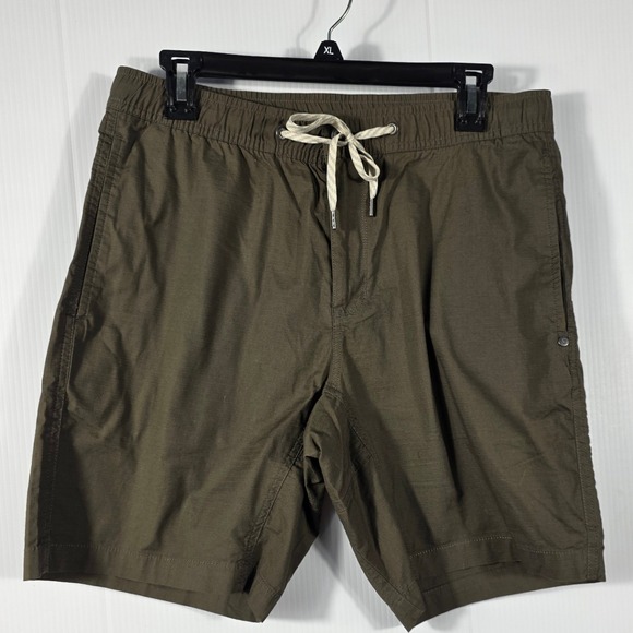 Vuori Other - Vuori Ripstop Shorts Mens Medium Dark Oregano Green Organic Cotton Hiking V330